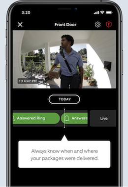 아마존이 2018년 인수한 비디오 도어벨 스타트업 '링(Ring)'과 아이로봇의 룸바 진공청소기와 더불어 소비자 생활 공간 매핑 전략에 활용될 전망이다. Courtesy: Ring™ Video Doorbell