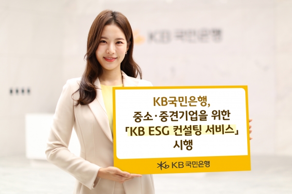 KB ESG 컨설팅 서비스 사진.