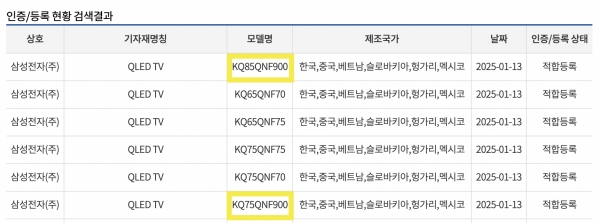 삼성전자, 8K·85인치·QLED AI TV 국내 출시 임박?...천만 원 중반대 예상되지만 프로세서는 작년과 동급 추측도