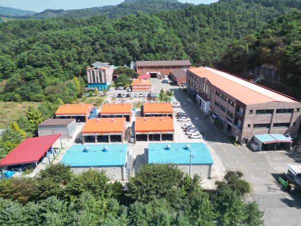 KBG 괴산 공장 전경(사진제공=KBG)