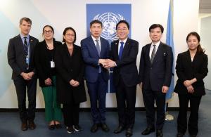 박수현 지사, ‘유엔 AI 허브 충남 유치’ 승부수… UNDP 본부서 협력 요청